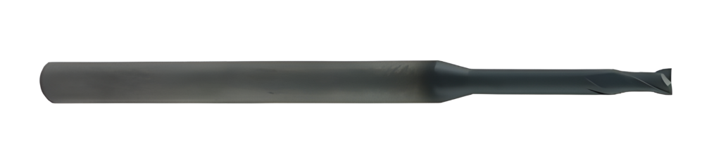 2 Flute Single End Center Cutting for Rib Processing TC Carbide End Mill w/ AlTiN